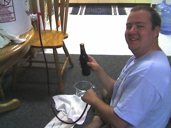 Bottle number one of Scott Brand Root Beer