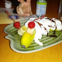 Birthday banana