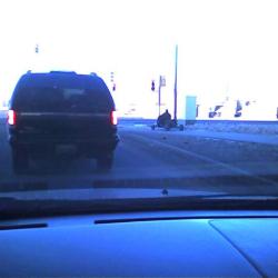 Gocart on the highway