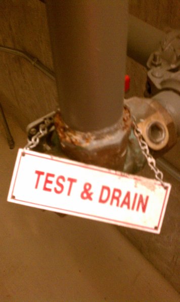 Test & Drain