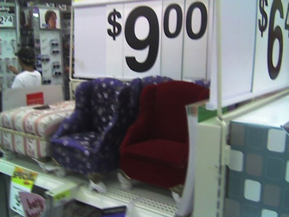Mini chairs only $9 @ Wal-Mart