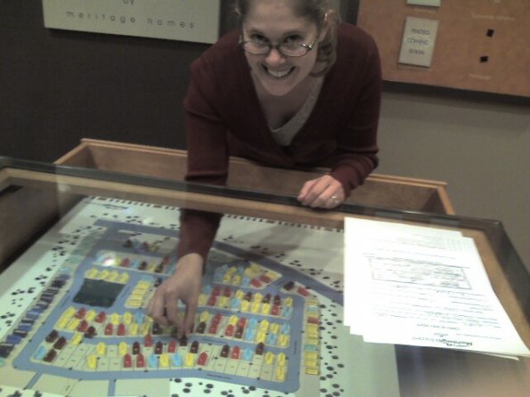 Our new house on the map