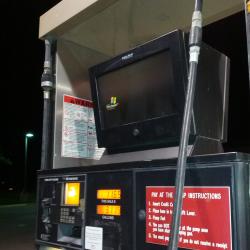 This gas pump runs Windows XP