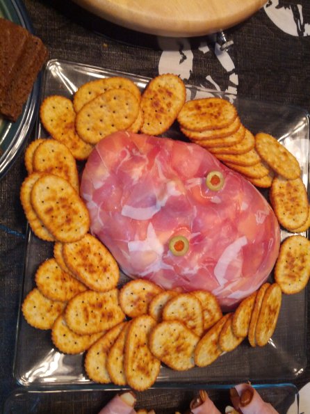 Halloween Cheese Head