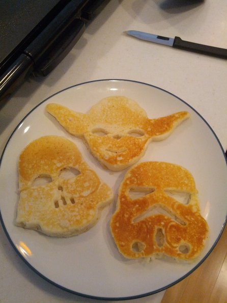 Nothing rings in 2013 better than Star Wars pancakes