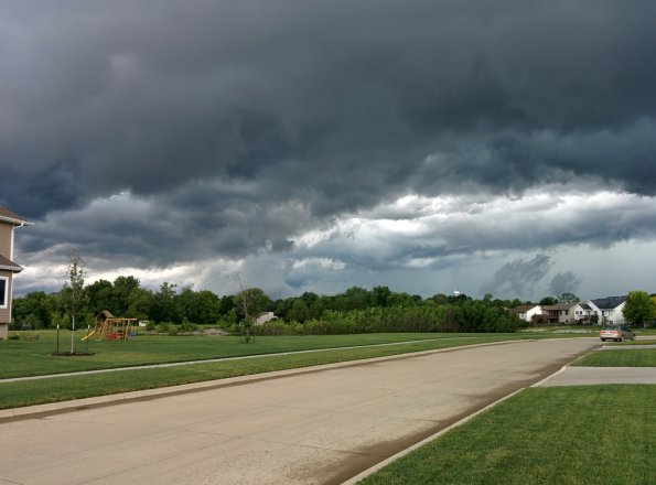 I think it might rain...