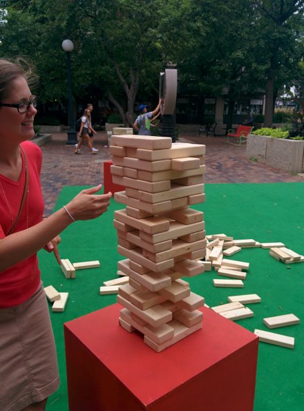 Downtown Giant Jenga