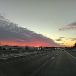 I-80 Sunset