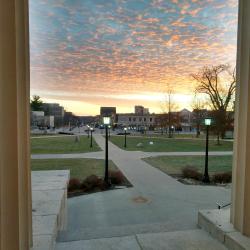 Clouds in front of old cap