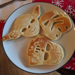 Star Wars pancake morning