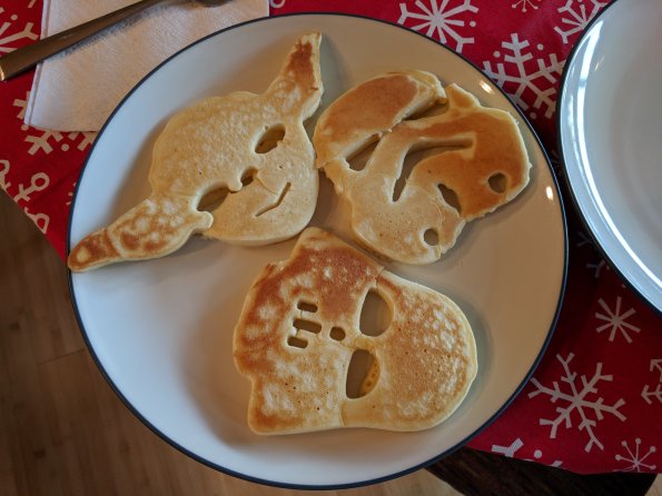 Star Wars pancake morning