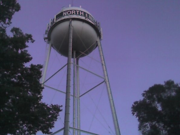 North Liberty water tower