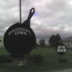 Biggest frying pan in Iowa