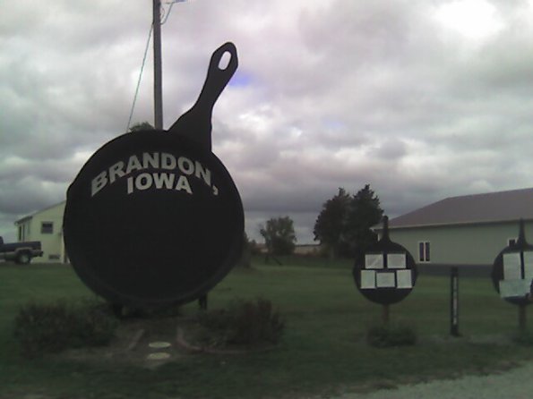 Biggest frying pan in Iowa