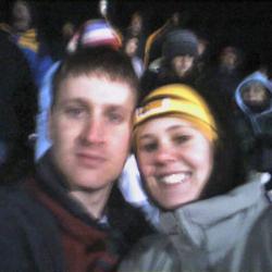 Scott &amp; Jess @ the game
