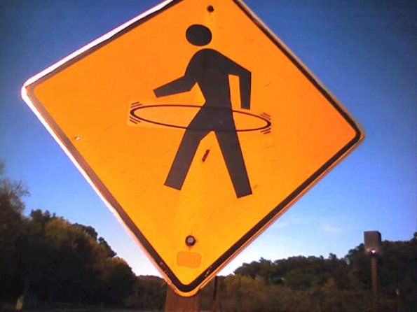 Hula Hoop Crossing?