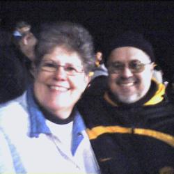Dave & Cindy @ the game