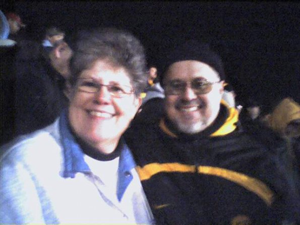 Dave & Cindy @ the game