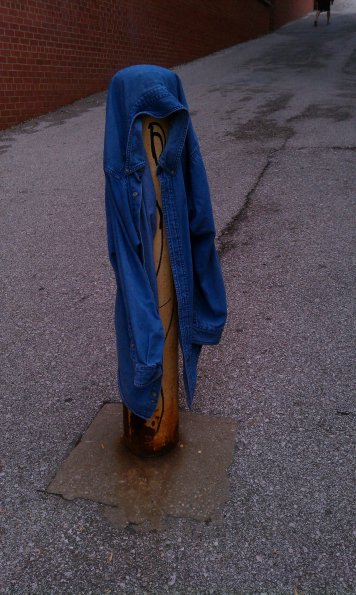 SCORE! Free Denim Shirt!