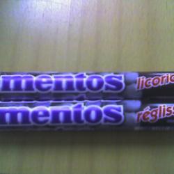Licorice Mentos