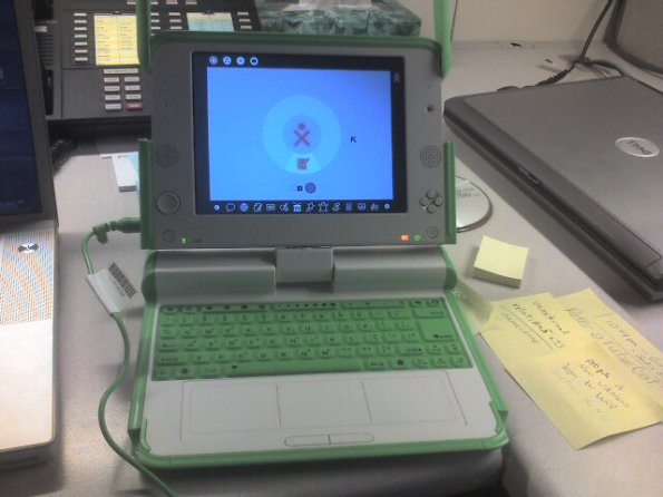 Playing with OLPC