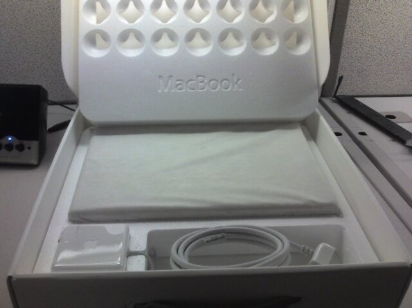 New Macbook unboxing