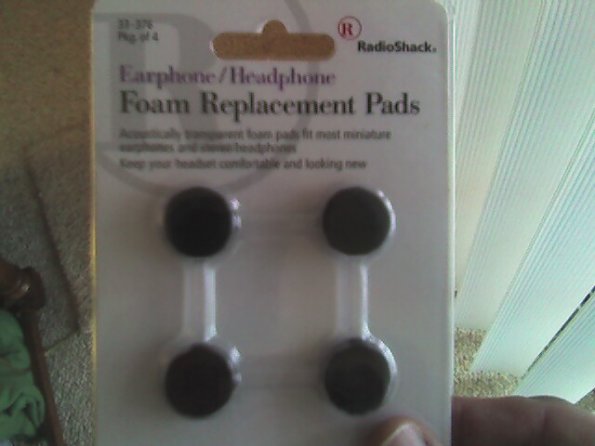 Earbud replacement pads