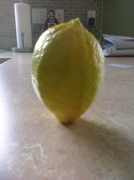 Our First Lemon