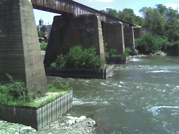 Iowa River white water