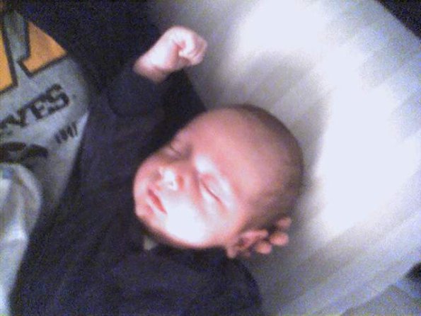 My godson Layton