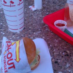 Mmm I've missed you In-N-Out Burger