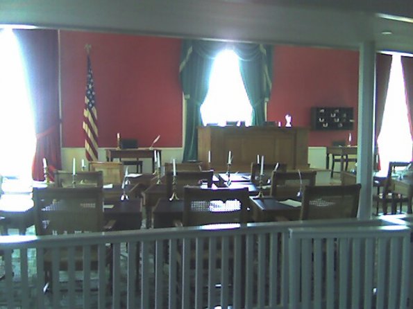 Old Iowa senate chamber