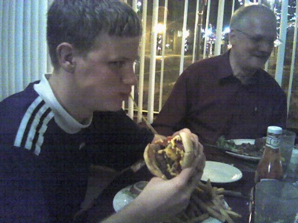 Matt's heart attack burger