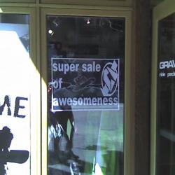 Super sale of awesomeness