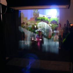 myst projector screen