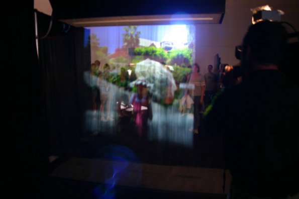 myst projector screen